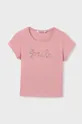 розовый Детская футболка Mayoral Для девочек