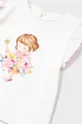 różowy Mayoral t-shirt niemowlęcy