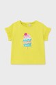 Μωρό βαμβακερό μπλουζάκι Mayoral στάμπα πράσινο 1013.4Q.Baby.PPYH