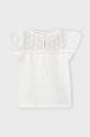 Mayoral t-shirt dziecięcy 3078.6A.Mini.PPYH beżowy SS24