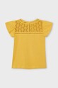 Mayoral t-shirt dziecięcy 3078.6A.Mini.PPYH żółty SS24