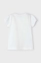 Dziewczynka Mayoral t-shirt dziecięcy 3080.6C.Mini.PPYH beżowy