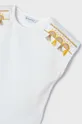 zlatna Dječja pamučna majica kratkih rukava Mayoral