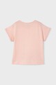 Mayoral t-shirt bawełniany dziecięcy 3083.6D.Mini.PPYH beżowy SS24