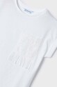 Mayoral t-shirt dziecięcy kod QR do gry biały 3087.6H.Mini.PPYH