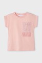 Mayoral t-shirt dziecięcy kod QR do gry pozostałe różowy 3087.6H.Mini.PPYH