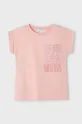 rózsaszín Mayoral gyerek póló QR kód a játékhoz Lány