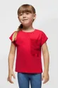 fioletowy Mayoral t-shirt dziecięcy kod QR do gry Dziewczęcy