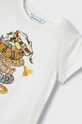 Fete Mayoral tricou de bumbac pentru copii 3090.6O.Mini.PPYH rosu
