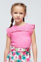 Mayoral top di cotone bambino cotone rosa 3094.6C.Mini.PPYH