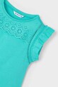 BIMBA Mayoral top di cotone bambino 3094.6C.Mini.PPYH turchese