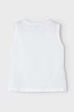 Mayoral top di cotone bambino 3097.6H.Mini.PPYH bianco SS24
