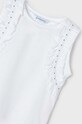 BIMBA Mayoral top di cotone bambino 3097.6H.Mini.PPYH bianco