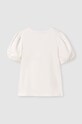 Dziewczynka Mayoral t-shirt dziecięcy 6002.8B.Junior.PPYH beżowy
