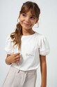 Mayoral t-shirt dziecięcy 6002.8B.Junior.PPYH beżowy
