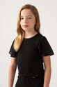Mayoral tricou copii uni negru 6004.8E.Junior.PPYH