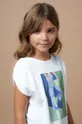 Dječja pamučna majica kratkih rukava Mayoral Za djevojčice