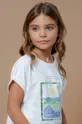 Mayoral t-shirt bawełniany dziecięcy Dziewczęcy