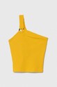 Mayoral top bambino/a tessuto elasticizzato giallo 6017.8D.Junior.PPYH