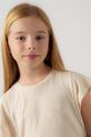 Mayoral t-shirt dziecięcy 6019.8E.Junior.PPYH beżowy
