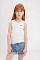 Levi's top copii uni alb 3EK116