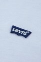 Dziewczynka Levi's t-shirt dziecięcy LVG BATWING CHEST HIT TEE 3EK826 niebieski