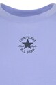 Dziewczynka Converse t-shirt bawełniany dziecięcy 4CD915 fioletowy