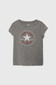 Converse tricou de bumbac pentru copii print gri 368992