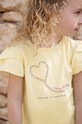 Tartine et Chocolat újszülött póló elasztánnal sárga TY10011.60.74