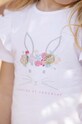 Tartine et Chocolat tricou bebe TY10071.80.94 alb