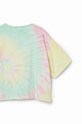 Desigual t-shirt bawełniany dziecięcy Daira 24SGTK20 multicolor