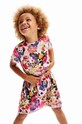 Дитяча бавовняна футболка Desigual бавовна барвистий 24SGTK04