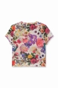 Desigual t-shirt bawełniany dziecięcy 100 % Bawełna