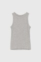 Abercrombie & Fitch top dziecięcy z elastanem szary KI239.4046