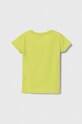 Pinko Up tricou de bumbac pentru copii S4PIJGTH170 verde SS24
