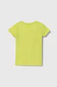 Дитяча бавовняна футболка Pinko Up зелений