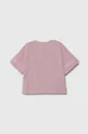 Otroška kratka majica Pinko Up roza