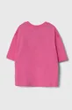 Pinko Up t-shirt bawełniany dziecięcy różowy