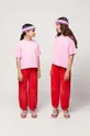ružová Detské bavlnené tričko Bobo Choses