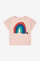 Bobo Choses t-shirt bawełniany dziecięcy różowy