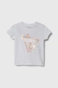Guess maglieta neonato/a tessuto elasticizzato bianco A4GI00.K6YW4.PPYH