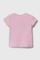 Kratka majica za dojenčka Guess roza