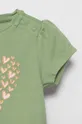 Majica kratkih rukava za bebe Guess 95% Pamuk, 5% Elastan