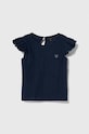 Guess t-shirt dziecięcy z elastanem granatowy J4GH04.KC7Z0.PPYH