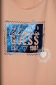 Guess t-shirt dziecięcy J4GI00.K6YW4.PPYH pomarańczowy SS24