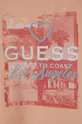 Guess t-shirt dziecięcy pomarańczowy