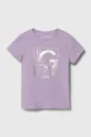 violetto Guess maglietta per bambini Ragazze