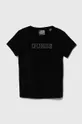 črna Otroška kratka majica Guess Dekliški