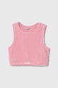Дитячий топ Guess з еластаном рожевий J4GI41.KC5W2.PPYH