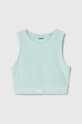 Παιδικό top Guess με ελαστάν τιρκουάζ J4GI41.KC5W2.PPYH
